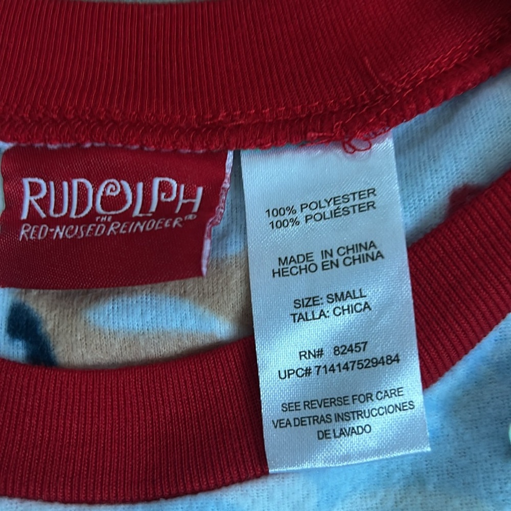 NWT Rudolph pajamas - Picture 3 of 8